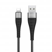 Кабель Borofone BX32 Munificent для Apple (USB - lightning) (черный)