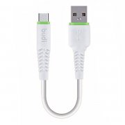 Кабель budi M8J150L для Apple (USB - lightning) (белый)