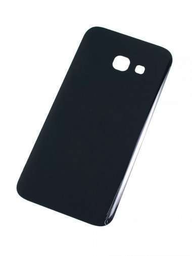 Задняя крышка для Samsung Galaxy A3 (2017) A320F (черная) &mdash; 1