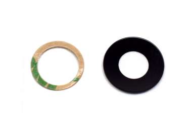 Стекло камеры для Apple iPhone XR (черное) &mdash; 1