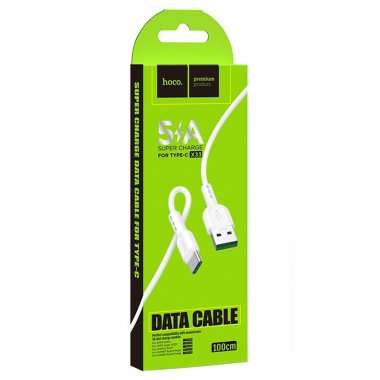 Кабель HOCO X33 (USB - Type-C) белый &mdash; 2