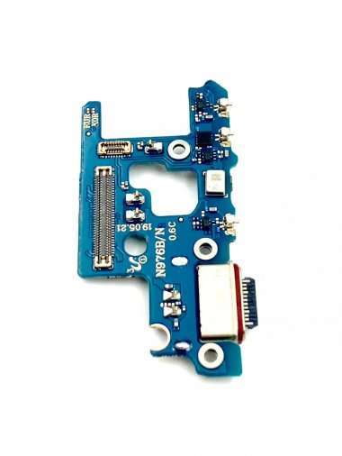 Шлейф для Samsung Galaxy Note 10 Plus (N975F) плата на разъем зарядки/микрофон &mdash; 1