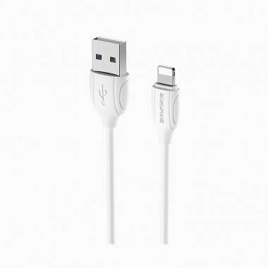 Кабель Borofone BX19 для Apple (USB - Lightning) белый — 1