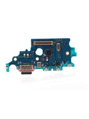 Шлейф для Samsung Galaxy S21 (G991B) плата на разъем зарядки/разъем SIM/микрофон &mdash; 1