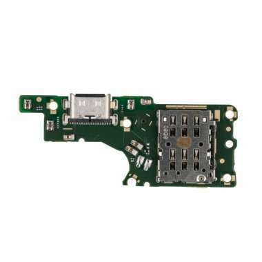 Шлейф для Huawei Honor 50 Lite плата на разъем зарядки/разъем SIM/микрофон — 1
