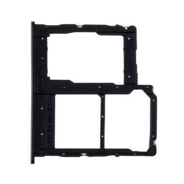 Контейнер SIM для Samsung Galaxy A01 Core (A013F) (черный) &mdash; 1