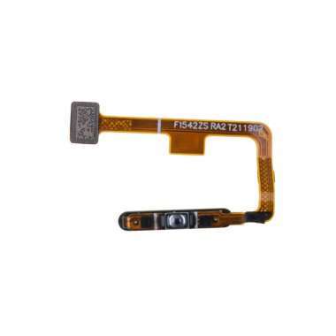 Шлейф для Xiaomi 11 Lite 5G NE + сканер отпечатка пальца (черный) — 2