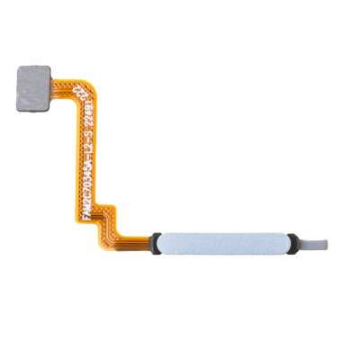 Шлейф для Xiaomi Redmi 10 + сканер отпечатка пальца (белый) — 1