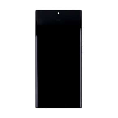 Дисплейный модуль с тачскрином для Samsung Galaxy S23 Ultra (S918B) (черный) — 2