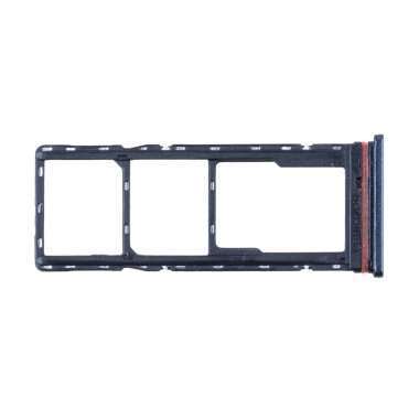 Контейнер SIM для Infinix Smart 6 (черный) — 1