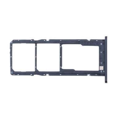 Контейнер SIM для Samsung Galaxy A03s (A037F) (черный) &mdash; 1