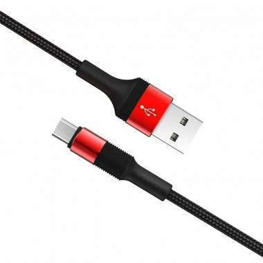 Кабель Borofone BX21 Outstanding (USB - micro-USB) красный — 6