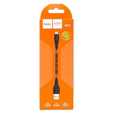 Кабель Hoco X32 Excellent (USB - micro-USB) черный — 3