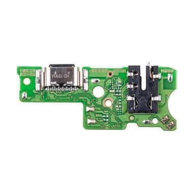 Шлейф для Infinix Note 30 4G плата на разъем зарядки/разъем гарнитуры/микрофон &mdash; 1
