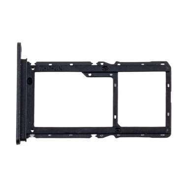 Контейнер SIM для Xiaomi Poco M6 Pro 4G (черный) — 2