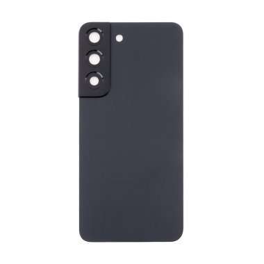 Задняя крышка для Samsung Galaxy S22 (S901B) (черная) премиум — 2