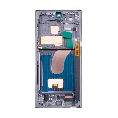 Дисплейный модуль с тачскрином для Samsung Galaxy S23 Ultra (S918B) (черный) (TFT) — 1