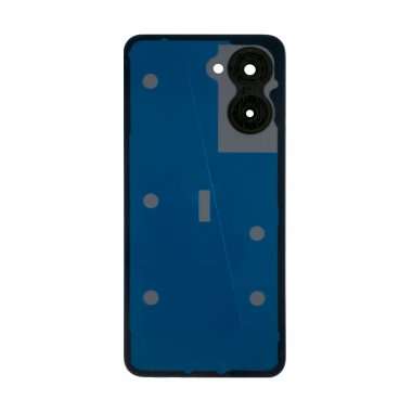 Задняя крышка для Realme C33 (черная) премиум